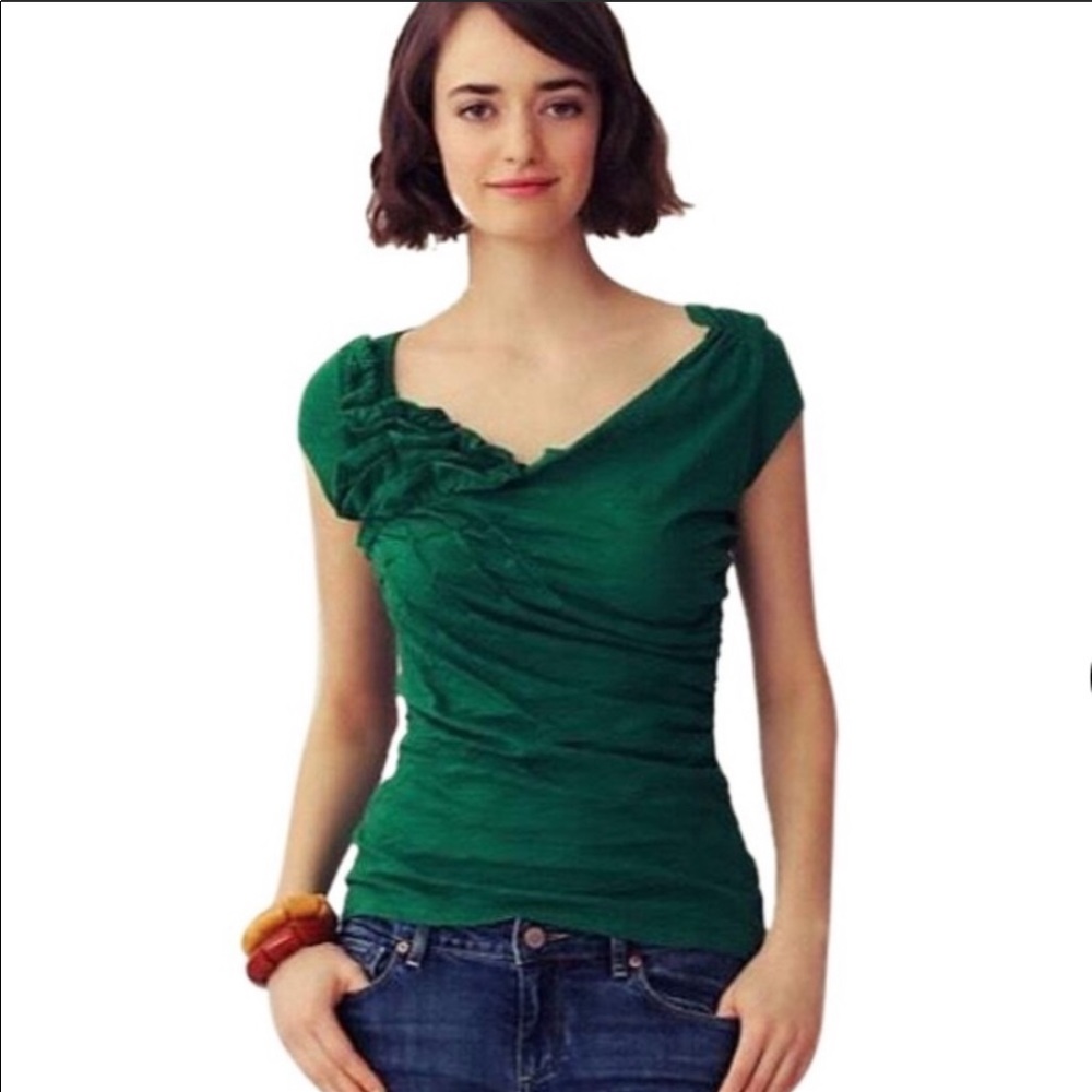 Anthropologie Deletta The Gathering blouse